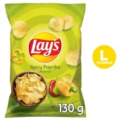 Chipsy - Lay's Spicy Paprika 130g - miniaturka - grafika 1