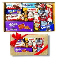 Zestawy upominkowe - Zestaw prezentowy mix słodyczy Prezent na Mikołaja Święta pod Choinkę Pluszak Słodycze - miniaturka - grafika 1