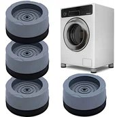 Meble modułowe i akcesoria - PODKŁADKI ANTYWIBRACYJNE GUMOWE POD PRALKĘ ZMYWARKĘ SUSZARKĘ LODÓWKĘ 4 SZT - miniaturka - grafika 1