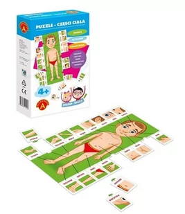 Alexander  Puzzle Części ciała - Układanki dla dzieci - miniaturka - grafika 1