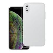 Etui i futerały do telefonów - Roar Futerał Matte Glass Case do iPhone XS stalowy - miniaturka - grafika 1