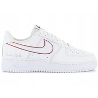 Buty trekkingowe męskie - Buty na co dzień męskie NIKE AIR FORCE 1 skóra - miniaturka - grafika 1