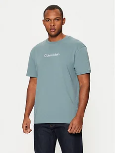 Calvin Klein T-Shirt Hero K10K111346 Niebieski Regular Fit - Koszulki męskie - miniaturka - grafika 1