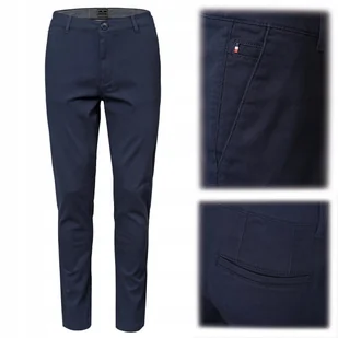 SPODNIE Męskie CHINOSY Bawełniane Długie GRANAT Slim Fit W33/L32 Pako Jeans - Spodnie męskie SPODNIE Męskie CHINOSY Bawełniane Długie GRANAT Slim Fit W33/L32 Pako Jeans - Spodnie męskie - miniaturka - grafika 1