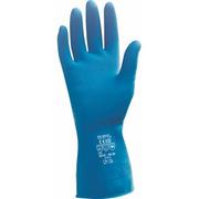 Rękawiczki jednorazowe - Rękawiczki lateksowe ICO GUANTI Felpato Blu (rozmiar XL) - miniaturka - grafika 1