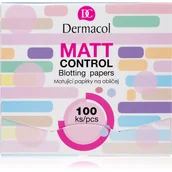 Pozostałe akcesoria do makijażu - Dermacol Matt Control chusteczki oczyszczające 100 ml dla kobiet - miniaturka - grafika 1