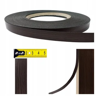 Samoprzylepne Obrzeże Meblowe Kasztan Wenge Na Regał Stół Meble 21mm x 100m - Meble modułowe i akcesoria - miniaturka - grafika 1