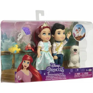 MUÑECA ARIEL + ERIC LA SIRENITA DISNEY 15CM - Figurki dla dzieci - miniaturka - grafika 1