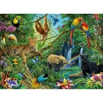 Ravensburger puzzle XXL Zwierzęta w dżungli - 73681502938ZA