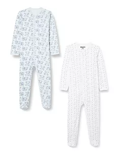 Care Śpioszki chłopięce, 2 sztuki, niebieskie (Light blue 700), 0-3 miesiące (rozmiar producenta: 56) - Śpiochy dla niemowląt - miniaturka - grafika 1