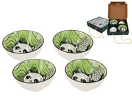Miski i półmiski - Kpl. 4 miseczek - Panda - miniaturka - grafika 1