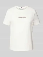 Koszulki i topy damskie - T-shirt o kroju regular fit z czystej bawełny - miniaturka - grafika 1