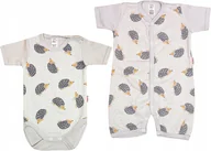 Rampersy - BODY Kr RAMPERS Kr Zestaw JEŻE r 62 KLEKLE - miniaturka - grafika 1