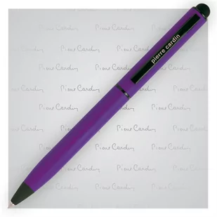 Długopis metalowy touch pen, Pierre Cardin Celebration, fioletowy - Długopisy - miniaturka - grafika 1