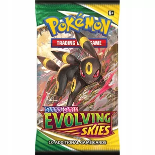 Pokemon TCG: 7.0 Sword and Shield Evolving Skies Booster - Gry karciane - miniaturka - grafika 2