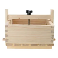 Akcesoria i części do ekspresów do kawy - Tofu Mold Maker Prasa do produkcji sera Zestaw drewniane pudełko Narzędzie do form DIY Prasa do prasowania Domowa domowy twaróg Stamper Soybean XL - miniaturka - grafika 1