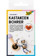 Zabawki kreatywne - Folia Zestaw do wykonywania otworów w różnych kolorach z drewna - miniaturka - grafika 1