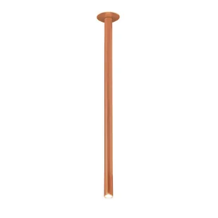 Lampa podłużna sufitowa ALHA 9426 Dohar metalowa tuba miedziana - Lampy sufitowe - miniaturka - grafika 1