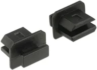 Akcesoria do komputerów stacjonarnych - Delock ZAŚLEPKA NA MINI DISPLAYPORT CZARNA DUST COVER DELOCK 10-PACK Z UCHWYTEM 64026 - miniaturka - grafika 1
