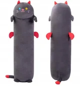 Maskotki i pluszaki - MASKOTKA DŁUGI KOT KOTEK PARÓWKA PLUSZAK PRZYTULANKA ZABAWKA PODUSZKA 70 cm - miniaturka - grafika 1