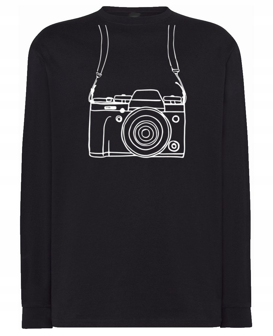 Longsleeve męski nadruk APARAT na PASKU r.5XL