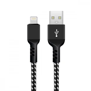 Maclean Kabel lightning fast charge 2.4A MCE481 Czarny - Kable USB - miniaturka - grafika 1