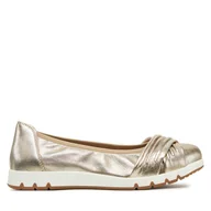 Baleriny - Baleriny Caprice 9-22118-44 Złoty - miniaturka - grafika 1