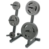 Stojaki na hantle i obciążenia - Stojak na obciążenia EH-S110 ENDORFIT czarny - miniaturka - grafika 1