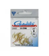 Inne akcesoria dla wędkarzy - Gamakatsu Haczyki Karpiowe LS-2210G nr 6 Złote - miniaturka - grafika 1
