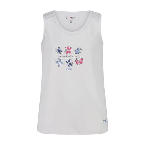 CMP Tank top dziecięcy, biało-prowansja, 110