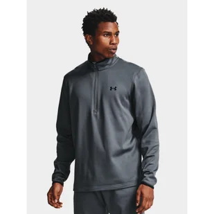 Bluza sportowa męska UNDER ARMOUR Fleece 1/2 ZIP szybkoschnąca - Bluzy sportowe męskie - miniaturka - grafika 1