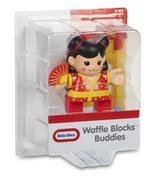 Figurki dla dzieci - Little Tikes Figurka WAFFLE BLOCKS Gejsza - miniaturka - grafika 1