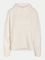 Bluzy damskie - Noisy May Polar Cozy 27030631 Écru Relaxed Fit - miniaturka - grafika 1