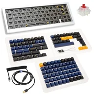 Klawiatury - Ducky Outlaw 65 USB US English Srebrny GATA-2582 - miniaturka - grafika 1
