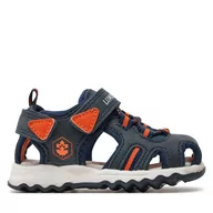 Buty dla chłopców - Sandały Lumberjack SBB3706-005-M69 M Navy Blue/Orange M0186 - miniaturka - grafika 1