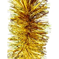 Ozdoby bożonarodzeniowe - Łańcuch choinkowy grubo cięty 200 x 7 cm złoty - miniaturka - grafika 1