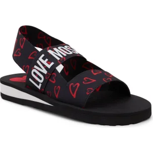 Love Moschino Sandały EVA30 ELASTICO - Sandały damskie - miniaturka - grafika 1