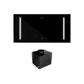 Okapy kuchenne - Globalo ZENARA 100.1 Black + Turbina TW 3.1 - miniaturka - grafika 1