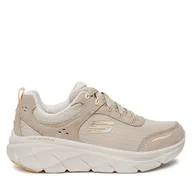 Sneakersy damskie - Sneakersy Skechers D'Lux Walker 2.0 150108/TPOR Beżowy - miniaturka - grafika 1