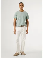 Koszulki męskie - Pepe Jeans Koszulka w kolorze zielonym - miniaturka - grafika 1