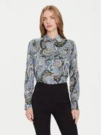 Koszule damskie - Guess Koszula W5BH78 W2770 Niebieski Regular Fit - miniaturka - grafika 1