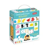 Gry planszowe - Czuczu Gra Domino Kolory 5_791517 - miniaturka - grafika 1