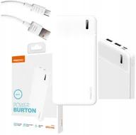 Powerbanki - SZYBKI POWERBANK 10000MAH MOCNY SZYBKIE ŁADOWANIE 2,1A USB C + KABEL RECCI - miniaturka - grafika 1