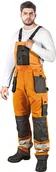 Odzież robocza - SPODNIE OCHRONNE OGRODNICZKI LHOLLMAN LH-FMNX-B; POMARAŃCZOWO-STALOWO-CZARNY - miniaturka - grafika 1