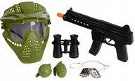 Zabawki militarne - *****Zestaw wojskowy z maską 2001669 16694 - miniaturka - grafika 1