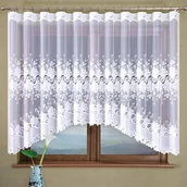 Firany - Markizeta Firanka konfekcjonowana Kasjana 007003 160x320 cm. 007003/000/001/160320/1 - miniaturka - grafika 1