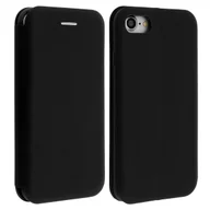 Etui i futerały do telefonów - Apple iPhone 7 / 8 Etui Posiadacz karty Stojak Funkcja Czarny - miniaturka - grafika 1