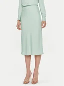 Spódnice - Calvin Klein Spódnica midi Bias K20K203514 Zielony Regular Fit - miniaturka - grafika 1