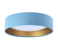 Lampy sufitowe - LED Plafon GALAXY 1xLED/24W/230V niebieski/złoty - miniaturka - grafika 1