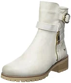 Botki damskie - Mustang Damskie sztyblety 1435-601, Ice, 37 UE - miniaturka - grafika 1